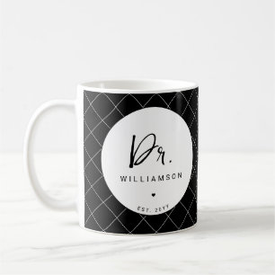 Mug Nom personnalisé Dr Docteur Graduation