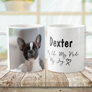 Mug Nom Personnalisé Du Chien Ma Fierté Ma Joie Photo