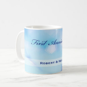 Mug Nom personnalisé, Étincelle du premier Mariage