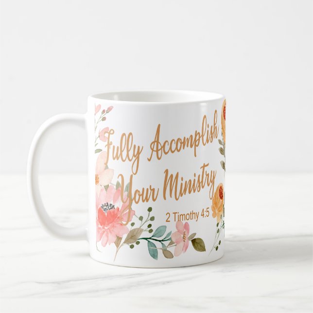 Mug Nom Personnalisé JW Pioneer Service School 2023 (Gauche)