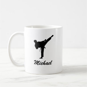 Mug Nom personnalisé Karate / Taekwondo / judo