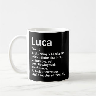Mug Nom personnalisé Luca Definition