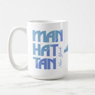 Mug Nom personnalisé Manhattan New York