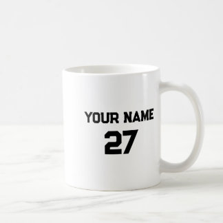 Mug Nom personnalisé Numéro T Shirt avant arrière_4