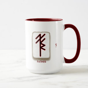 Mug Nom personnalisé PÈRE - PHIL bindrune