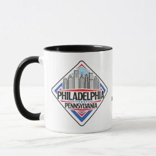 Mug Nom personnalisé Philadelphia Pennsylvanie