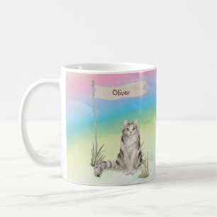 Mug Nom personnalisé Ragamuffin Animal de chat