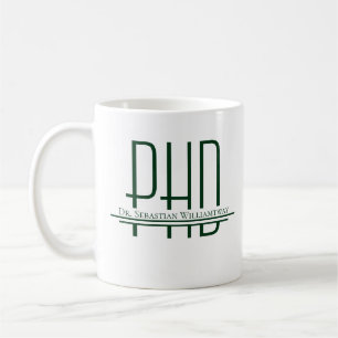 Mug Nom PhD vert