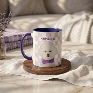 Mug Nom simple moderne de l'animal et photo