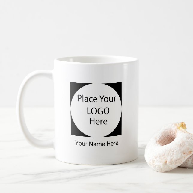 Mug Nom unique et créatif personnalisé et conception d (Avec donut)