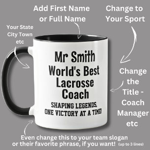 Mug Nom, Worlds Best Lacrosse Coach