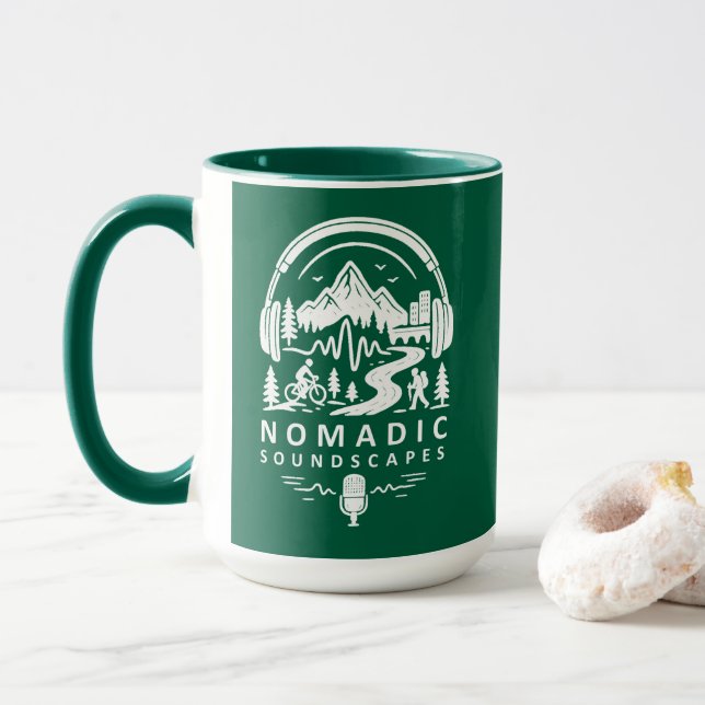 Mug Nomadic Soundscapes Official (Avec donut)