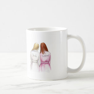 Mug Nomenclature rouge de longue jeune mariée de Bl de