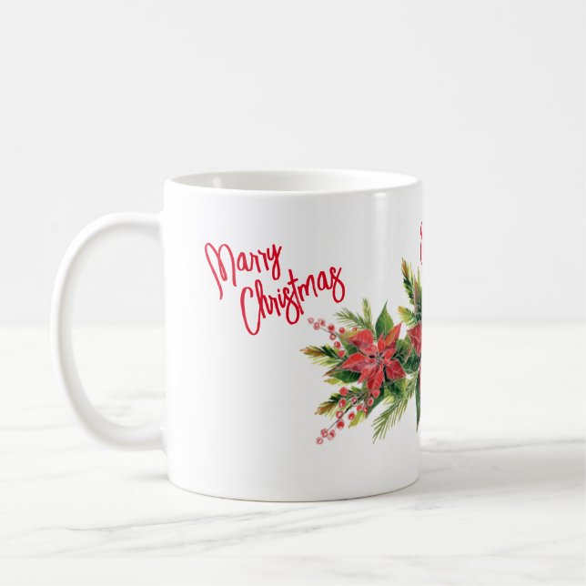 Mug nominatif de Noël (Gauche)