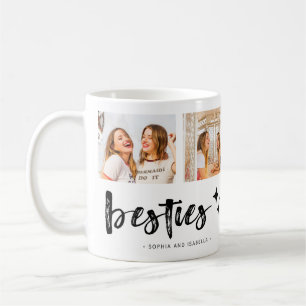 Mug Noms des Meilleures Amies Collage de Photos Meille