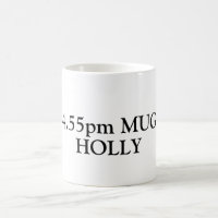 Noms personnalisés sur Coffee Mug. Bureau à boire
