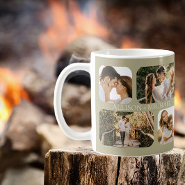Mug Noms simples minimalistes des couples photo de bor