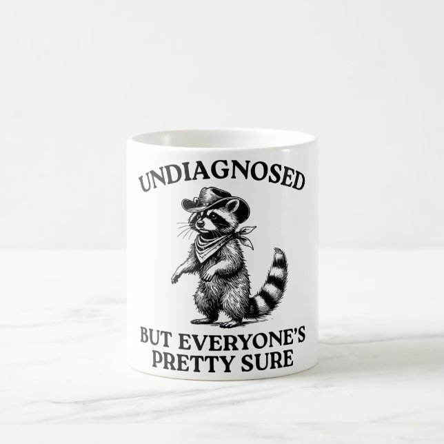 Mug Non diagnostiqué, mais tout le monde est assez sûr (Centre)