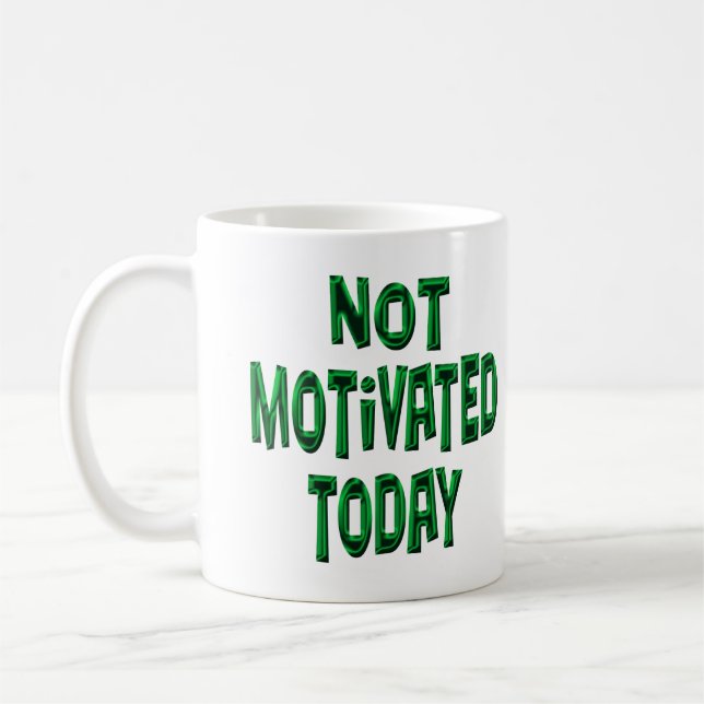 Mug Non motivé (Gauche)