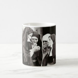 Mug Nonnes Fumer photo Vintage