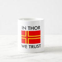 norman flag saint olaf, In Thor We Trust