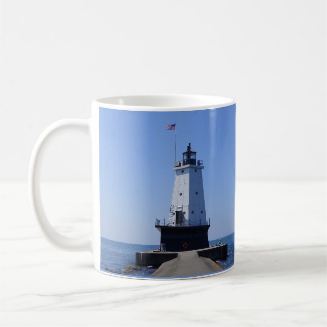 Mug North Pierhead Lighthouse, Ludington, MI  (Gauche)