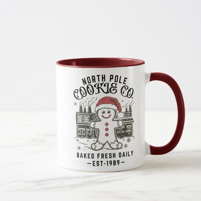 Mug North Pole Cookie Co. (Droite)
