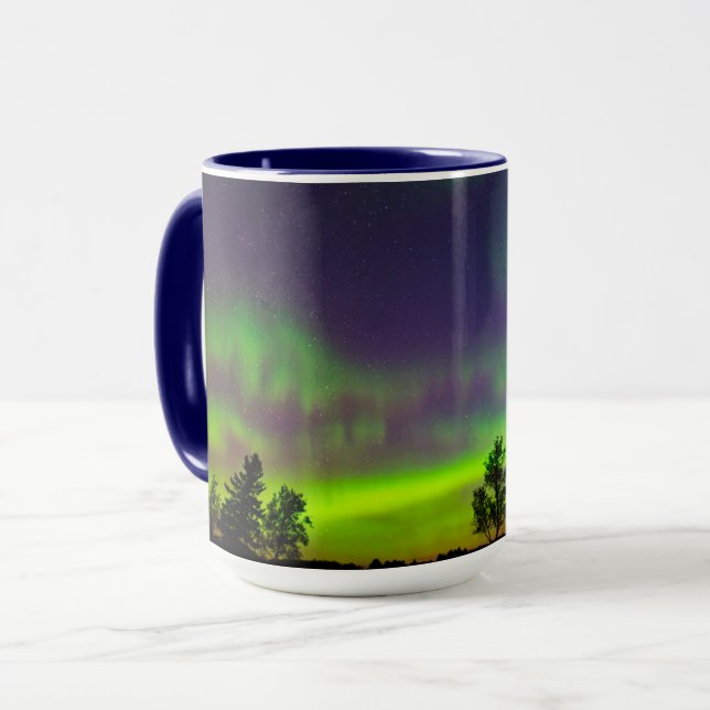 Mug Northern Lights | Manitoba Canada (Devant gauche)