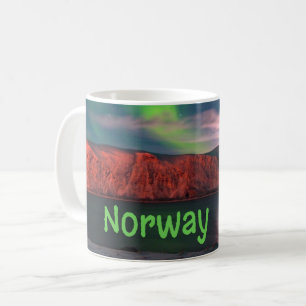 Mug Norvège Lumières nordiques scandinaves Falaises 