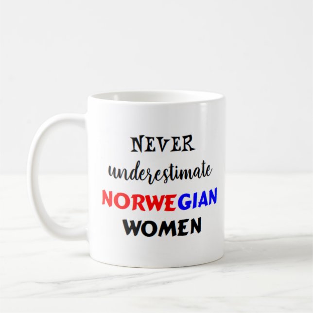 Mug norwegian femmes caféier mufle (Gauche)