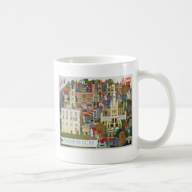Mug Norwich Angleterre (Droite)