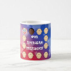 Mug "Nos présidents américains" avec le clown d'atou