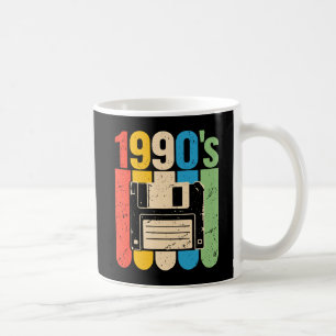 Mug nostalgie de l'informatique des années 90 avec dis