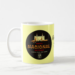 Mug Nostalgie de luxe de voyage de l'HÔTEL NACIONAL De