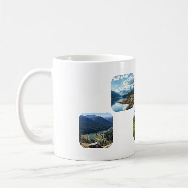 Mug nostalgie vacances personnaliser (Gauche)