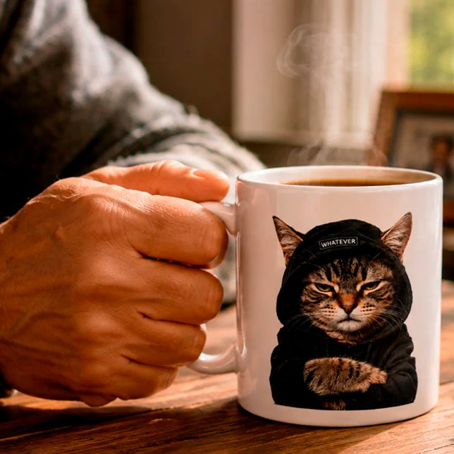 Mug Not Today, Human – Funny Grumpy Cat (Créateur téléchargé)
