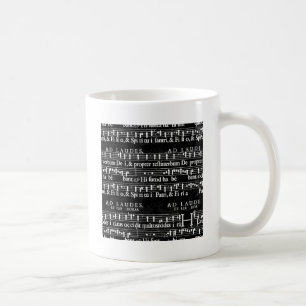 Mug note musicale grunge