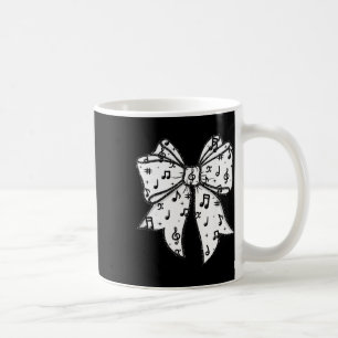Mug Notes de musique Coquette Bow Professeur de musiqu