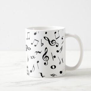 Mug notes musicales