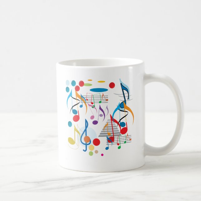 Mug Notes musicales (Droite)