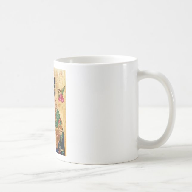 Mug Notre Dame de l'aide perpétuelle icône Vierge Mari (Droite)