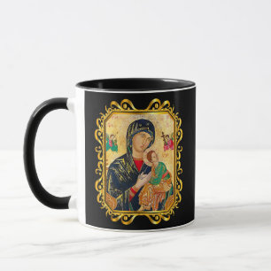 Mug Notre Dame De Perpétuelle Aide Béni Mère Marie