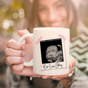 Mug Notre histoire d'amour   Pink Mothers Day Photo Gi