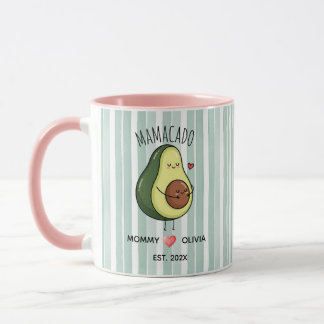 Mug Notre premier cadeau de fête des mères, joli avoca