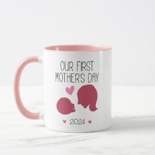 Mug Notre premier Mother Day Maman pour la première fo