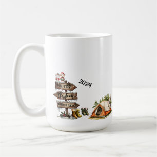 Mug Notre premier Noël mignon Couple Camping nouvellem