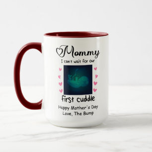 Mug Notre première fête des mères 2022, première câlin