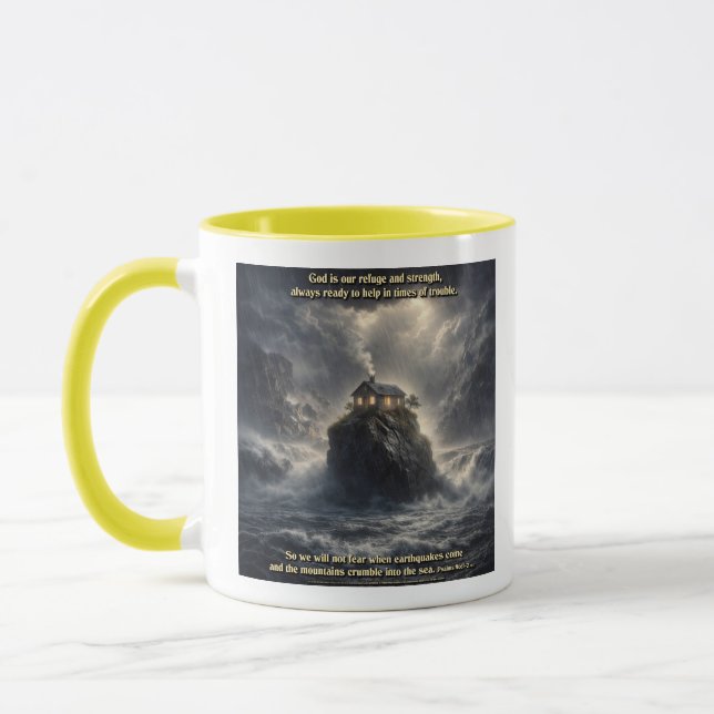 Mug Notre refuge et force (Gauche)