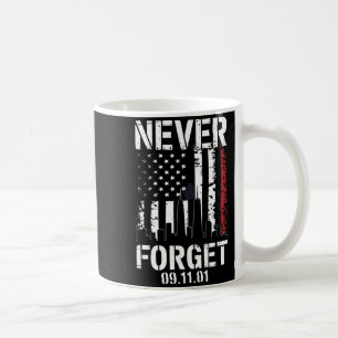 Mug N'oubliez jamais le jour commémoratif du 11 septem