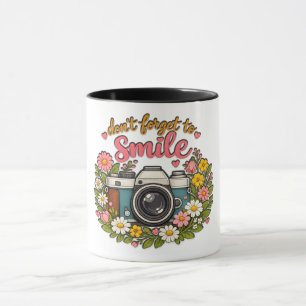 Mug N'oubliez pas de sourire